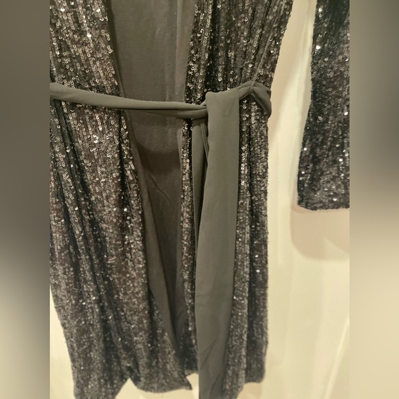 Show Me Your MuMu - Encore Duster  Midnight Glitz Sequins.Size S - Picture 8 of 10